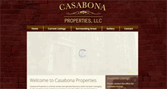 Desktop Screenshot of casabonaproperties.com